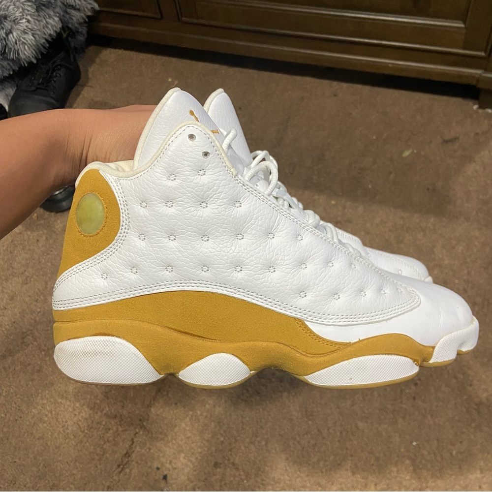 Nike Air Jordan 13 XIII Retro Wheat Men’s Size 8.5 309259-171 2004 White - Picture 7 of 8